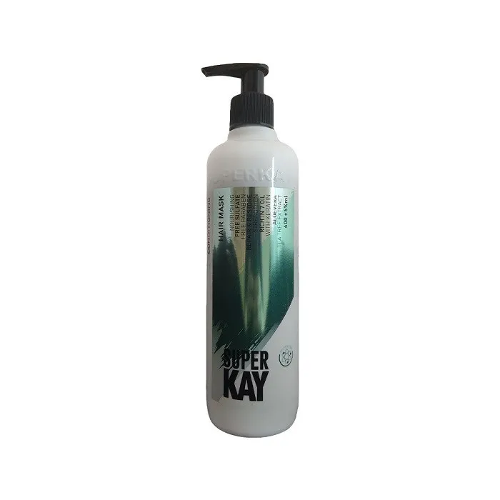 ماسک مو پمپی سوپرکی SUPER KAY با آبکشی مدل02 حجم 400 میلی لیتر - تصویر 2