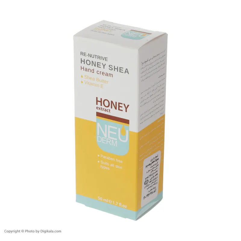 کرم مرطوب‌کننده نئودرم مدل Re-Nutrive Honey Shea حجم 50 میلی‌لیتر - تصویر 6