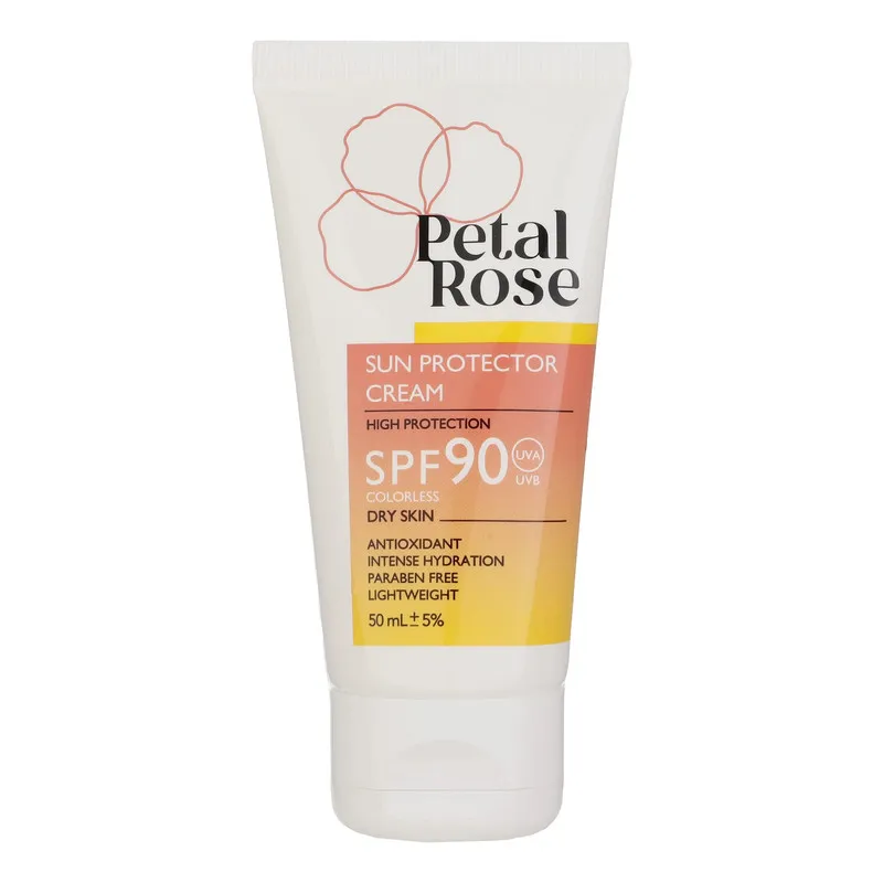 ضدآفتاب بی‌رنگ SPF90 پتال رز مدل High Protection مناسب پوست خشک، حجم 50 میلی‌لیتر - تصویر 6