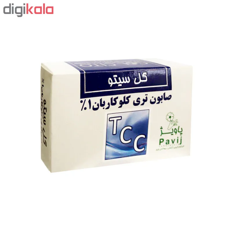 صابون آنتی باکتریال گل سیتو مدل TCC وزن ۱۰۰ گرم - تصویر 2