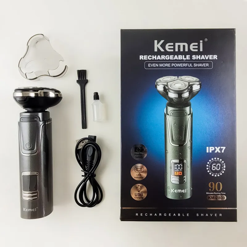 ماشین اصلاح موی صورت کیمی مدل KM-2809 - تصویر 6