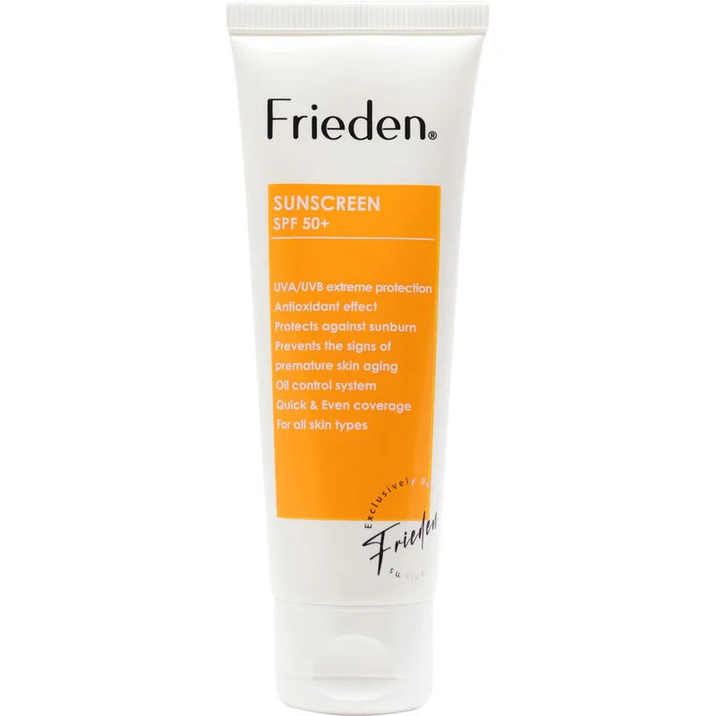 کرم ضد آفتاب بی رنگ فریدن SPF50 مدل INVISIBLE مناسب انوع پوست حجم 50 میلی لیتر - تصویر 2