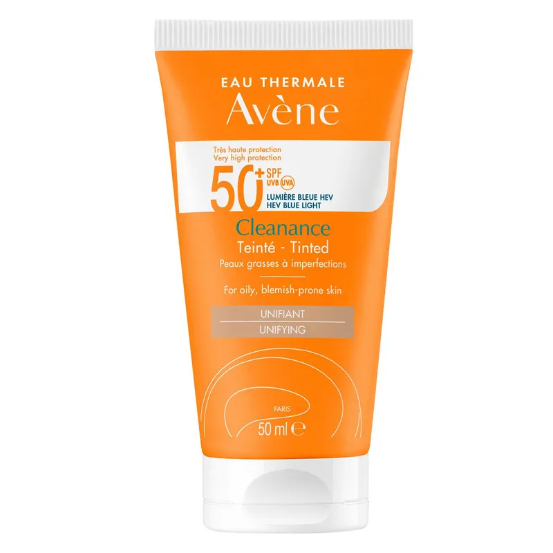 کرم ضد آفتاب رنگی اون SPF50 مدل کلینانس مناسب پوست های چرب حجم 50 میلی لیتر - تصویر 5