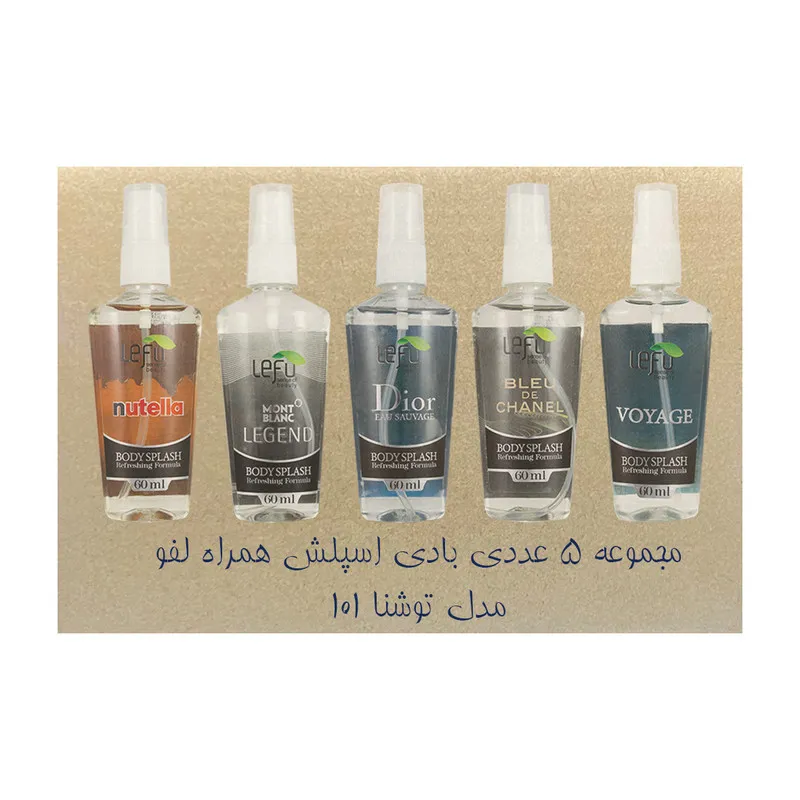 بادی اسپلش لفو مدل 101 حجم 60 میلی لیتر بسته 5 عددی - تصویر 3