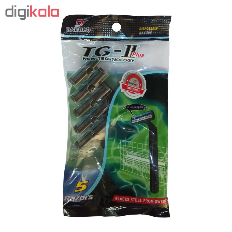 خود تراش دارکو مدل TG-II Plus بسته 5 عددی - تصویر 2