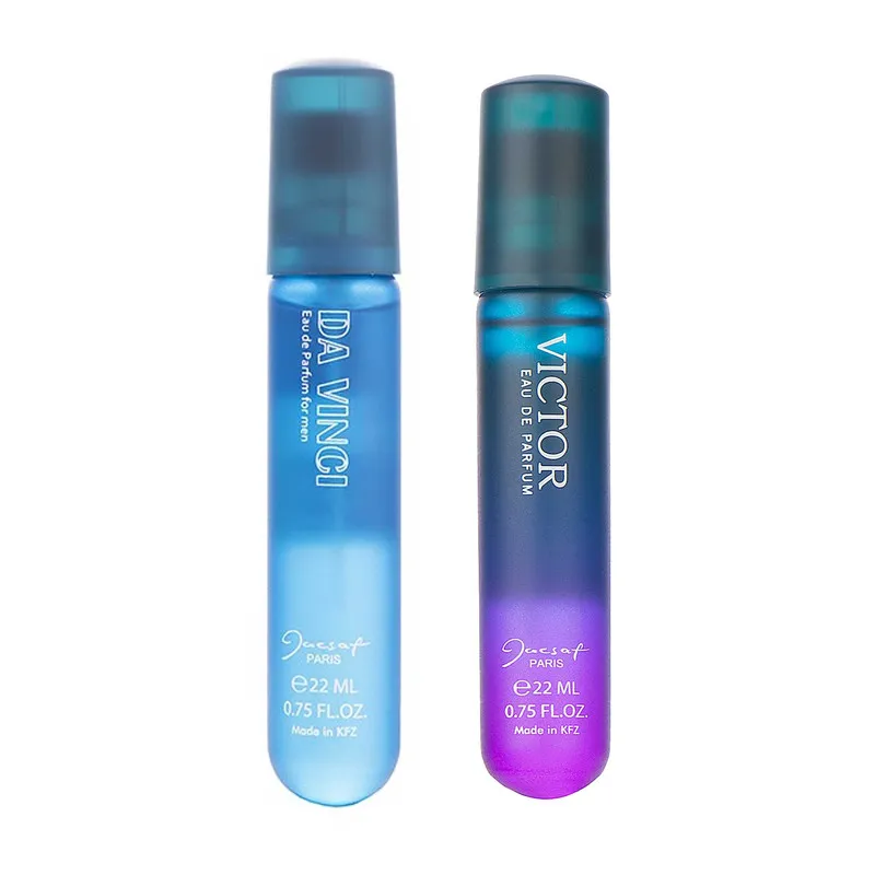 عطر جیبی مردانه ژک ساف مدل داوینچی حجم 22 میلی لیتر به همراه عطر جیبی مردانه مدل Victor - تصویر 2