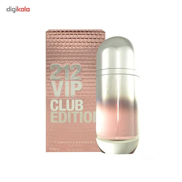 ادو تویلت زنانه کارولینا هررا مدل 212 VIP Club Edition حجم 80 میلی لیتر - تصویر 2