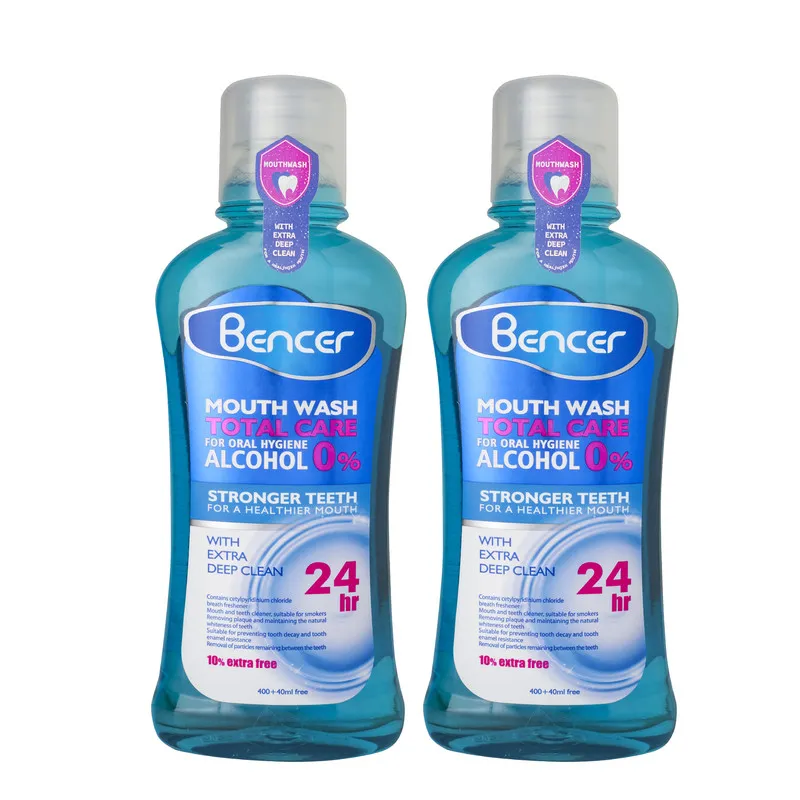 دهان شویه بنسر مدل TOTAL CARE حجم 400 میلی لیتر مجموعه 2 عددی - تصویر 2