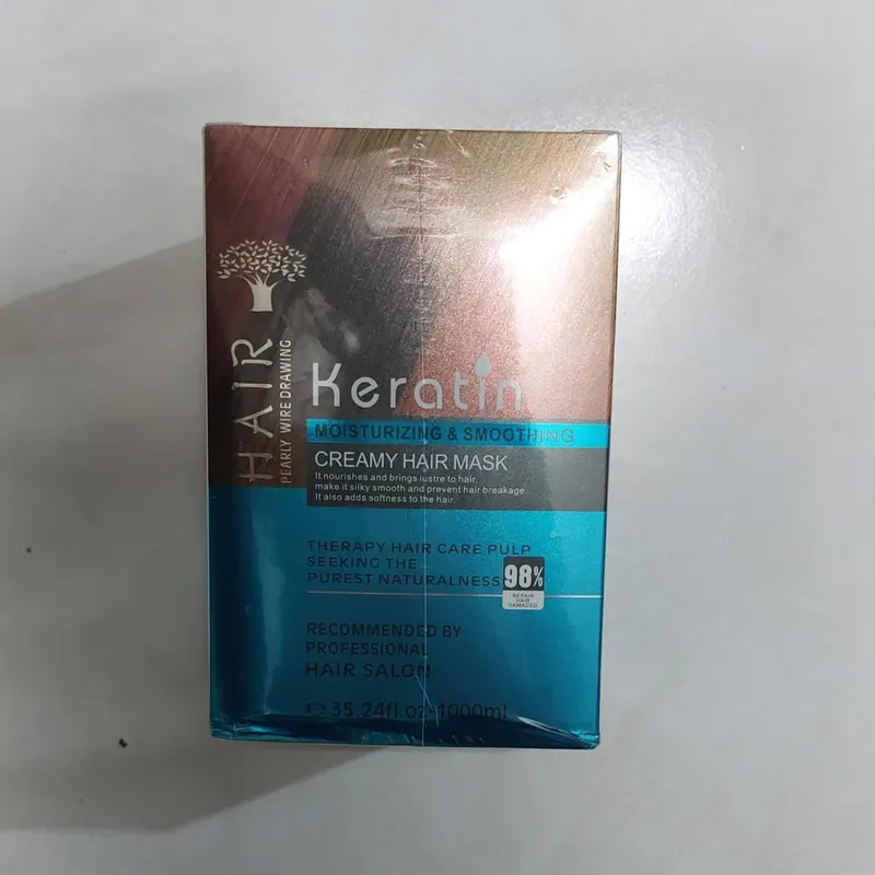 ماسک مو هر مدل keratin حجم 1000 میلی لیتر - تصویر 2