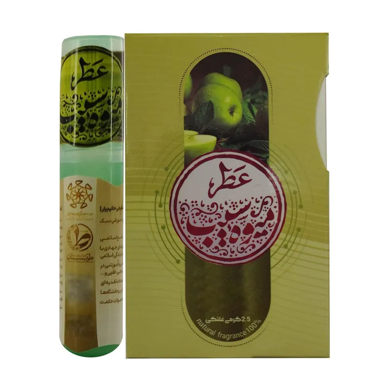 عطر جیبی طیبستان مدل میوه سیب حجم 2.5 میلی لیتر - تصویر 2