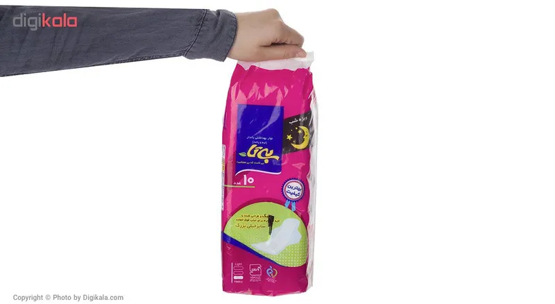 نوار بهداشتی بی تا مدل X Large بسته 10 عددی - تصویر 5