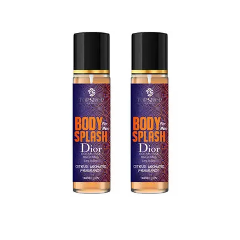 بادی اسپلش مردانه تاپ شاپ مدل Dior Sauvage حجم 160 میلی لیتر بسته 2 عددی - تصویر 2