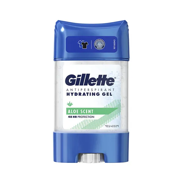 ژل شفاف ضد تعریق مردانه ژیلت مدل Aloe Scent حجم 70 میلی لیتر - تصویر 2