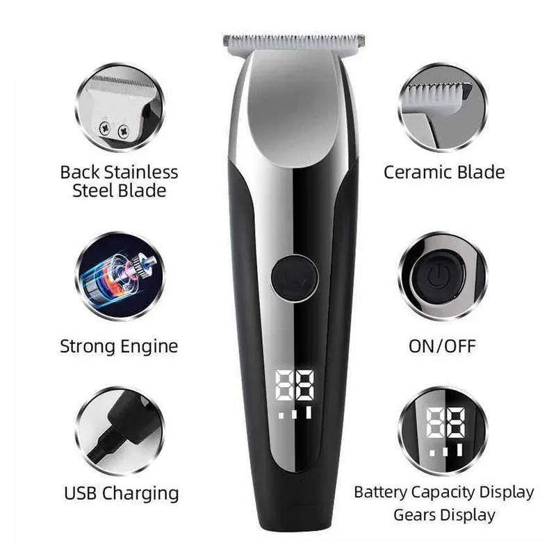 ماشین اصلاح موی سر و صورت وی جی ار مدل PROFESSIONAL V_059 - تصویر 5