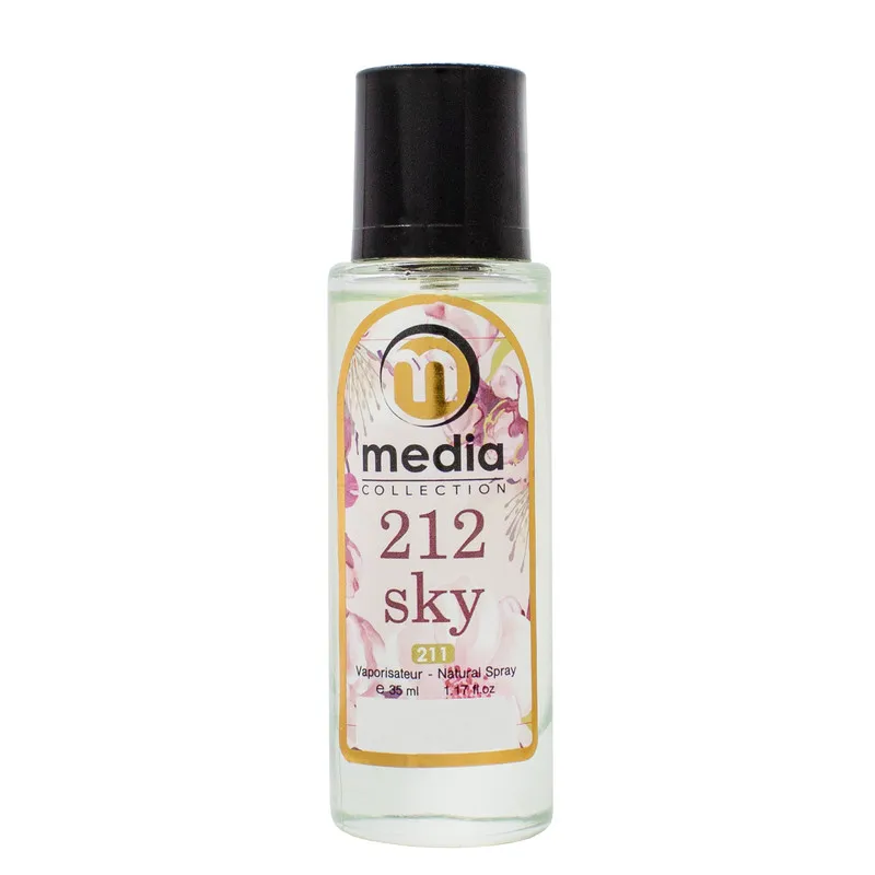 عطر جیبی زنانه مدیا مدل 212 SKY حجم 35 میلی لیتر - تصویر 2