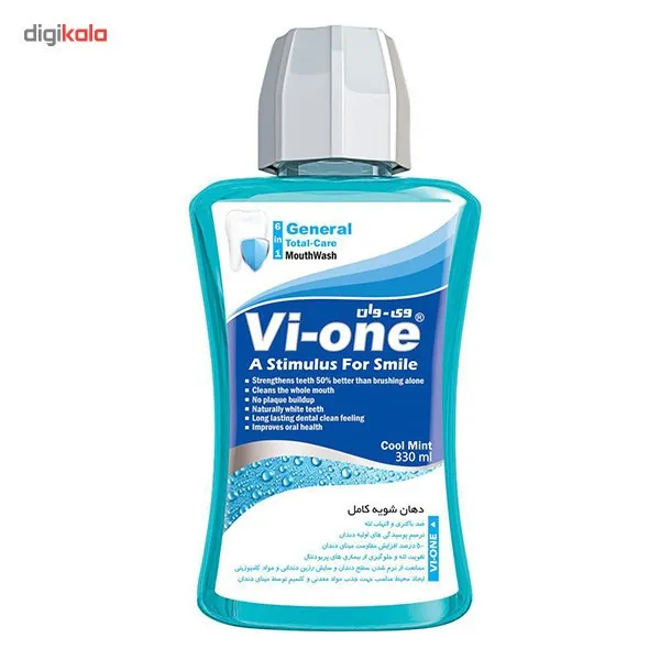 دهان شویه وی وان مدل General Cool Mint حجم 330 میلی لیتر - تصویر 2