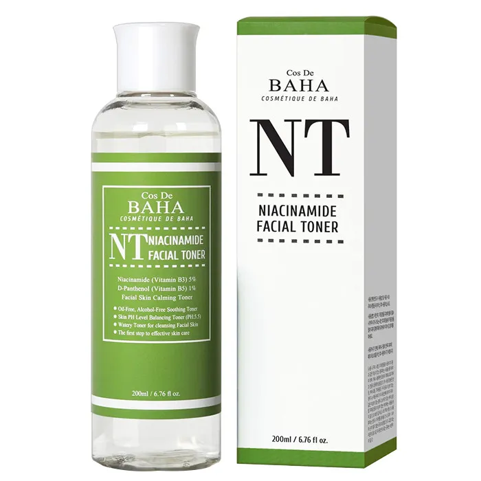 تونر کاز دی باها مدل NIACINAMIDE حجم 200 میلی لیتر - تصویر 2