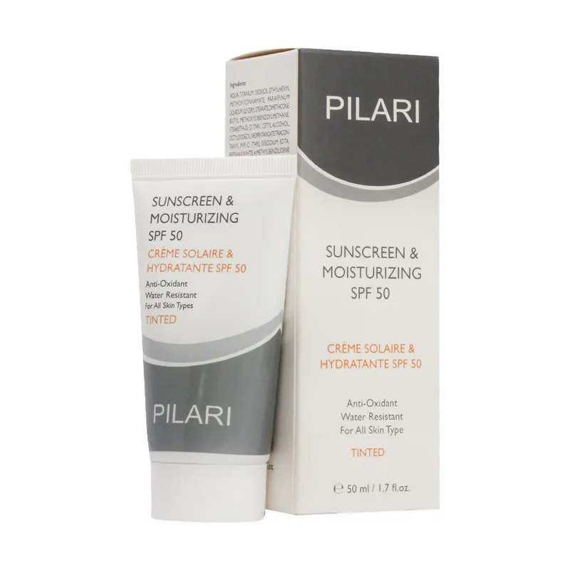 کرم ضد آفتاب رنگی پیلاری SPF 50 مدل TINTED ‌مناسب پوست‌های حجم میلی‌لیتر - تصویر 2