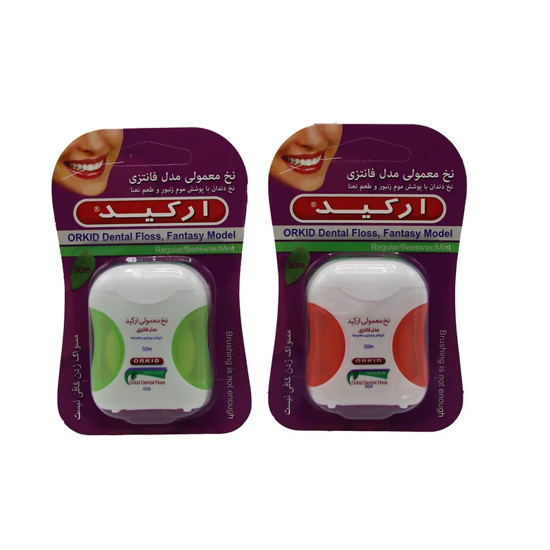 نخ دندان ارکید مدل فانتزی کد 2 مجموعه 2 عددی - تصویر 2