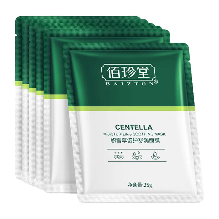 ماسک صورت بایزتون مدل CENTELLA وزن 25 گرم مجموعه 5 عددی - تصویر 2