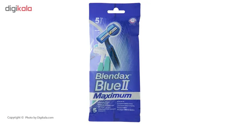 خودتراش بلنداکس مدل Blue 2 بسته 5 عددی - تصویر 2
