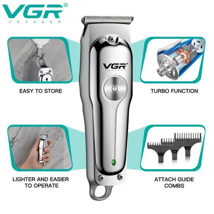 ماشین اصلاح موی سر و صورت وی جی ار مدل PROFESSIONAL V_071 - تصویر 3