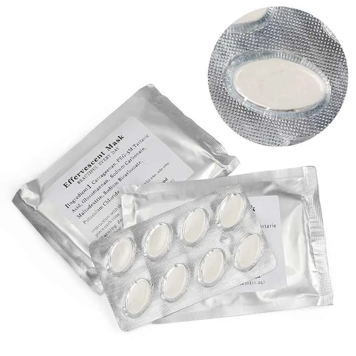 قرص کلاژن ورقه ای ماسک صورت کد YM1002 بسته 16 عددی - تصویر 2