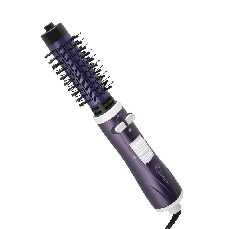 سشوار برسدار چرخشی 1000 وات پرومارون مدل RL-8814، موتور DC، وزن 480 گرم، المنت فلز، با قابلیت باد سرد، فناوری تولید یون، سیم گردان - تصویر 2