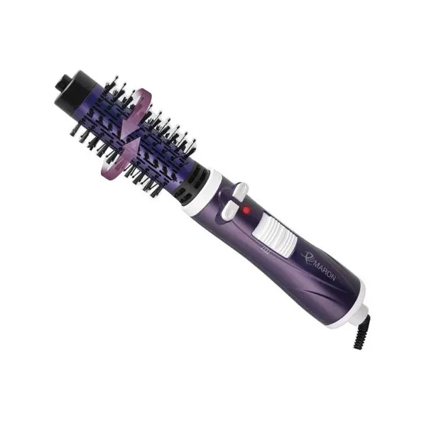 سشوار برسدار چرخشی 1000 وات پرومارون مدل RL-8814، موتور DC، وزن 480 گرم، المنت فلز، با قابلیت باد سرد، فناوری تولید یون، سیم گردان - تصویر 3