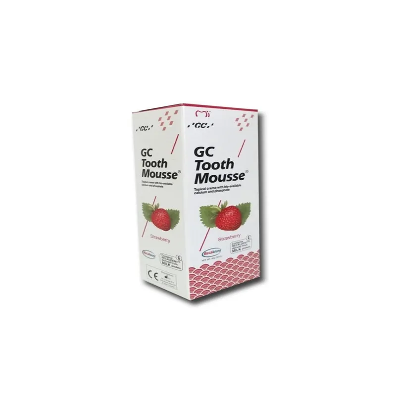 خمیر دندان جی سی توس موس مدل Strawberry حجم 35 میلی لیتر - تصویر 2