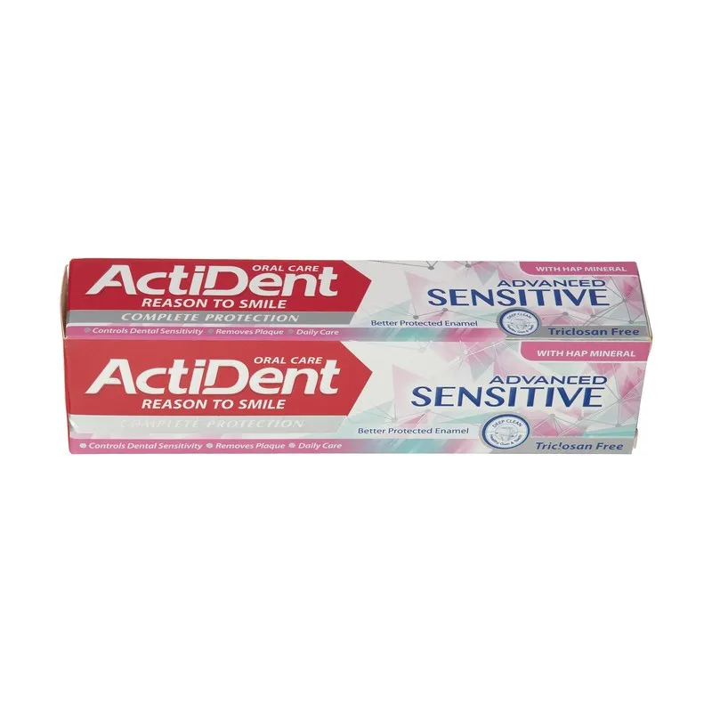 خمیر دندان اکتیدنت مدل SENSITIVE وزن 130 گرم بسته 2 عددی - تصویر 4