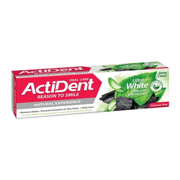 خمیر دندان اکتیدنت مدل Ultra White- Ultra Protect  وزن 100 گرم بسته 2 عددی - تصویر 4