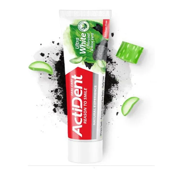 خمیر دندان اکتیدنت مدل Ultra White- Ultra Protect  وزن 100 گرم بسته 2 عددی - تصویر 5