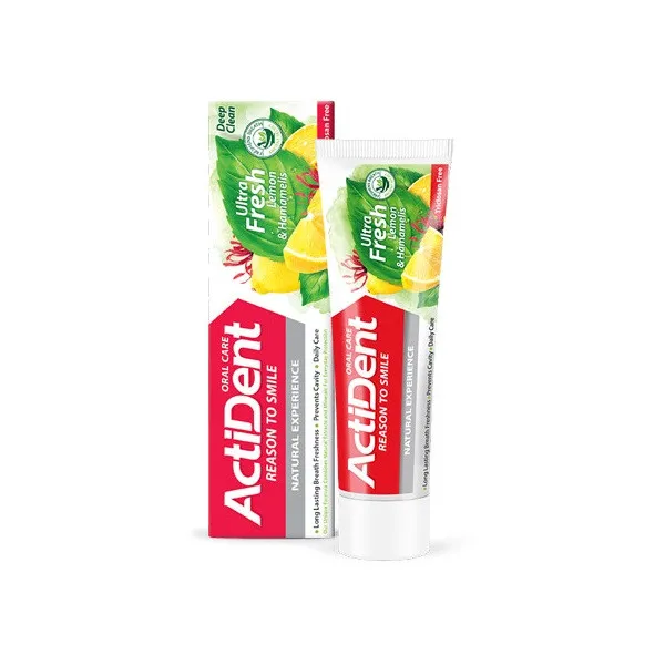 خمیر دندان اکتیدنت مدل Ultra Shine -Ultra Fresh  وزن 100 گرم بسته 2 عددی - تصویر 5