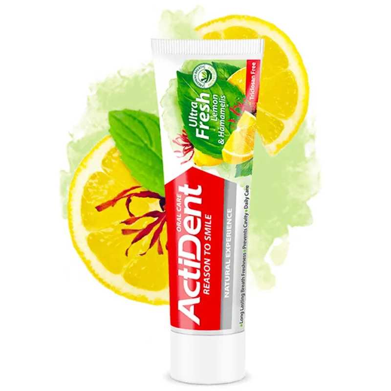 خمیر دندان اکتیدنت مدل Ultra Shine -Ultra Fresh  وزن 100 گرم بسته 2 عددی - تصویر 6