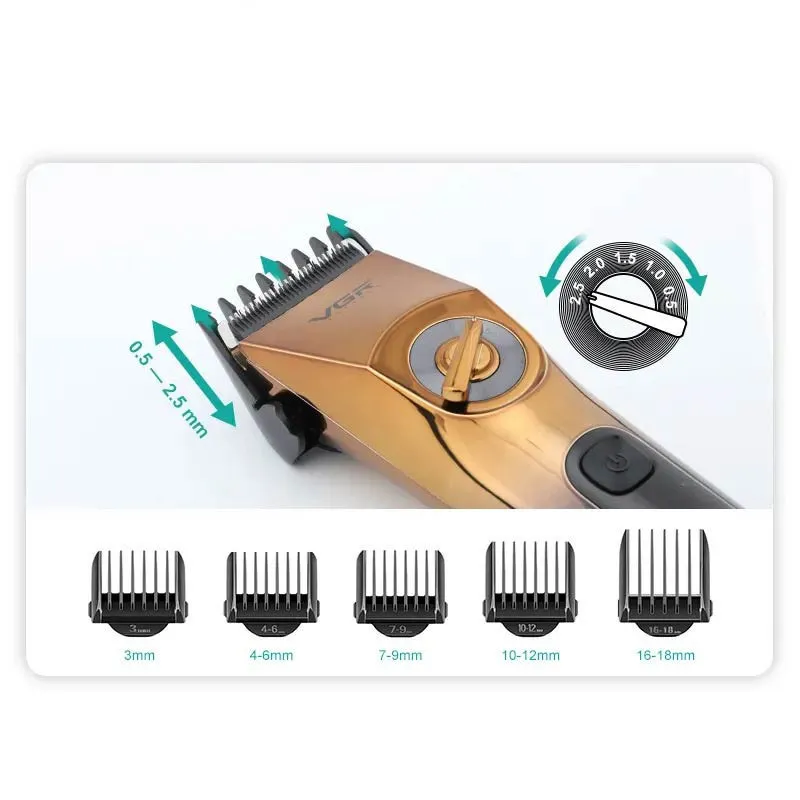 ماشین اصلاح موی سر و صورت وی جی آر مدل V-663 - تصویر 3