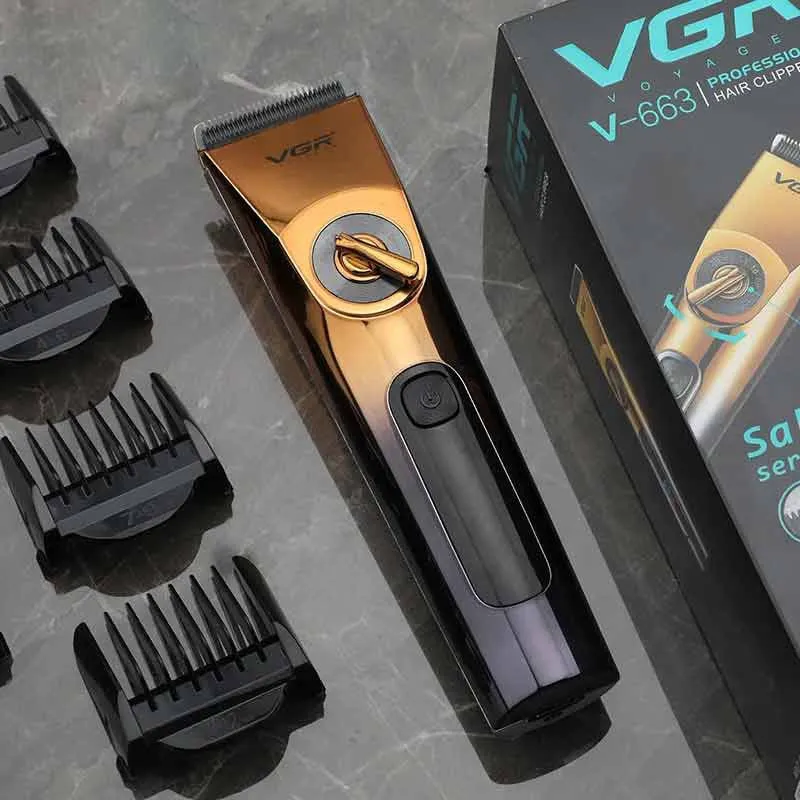 ماشین اصلاح موی سر و صورت وی جی آر مدل V-663 - تصویر 4
