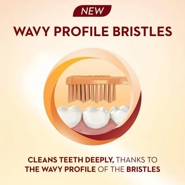 مسواک اورال-بی مدل CRISSCROSS GUM CARE WITH CLOVE با برس نرم مجموعه 4 عددی - تصویر 3