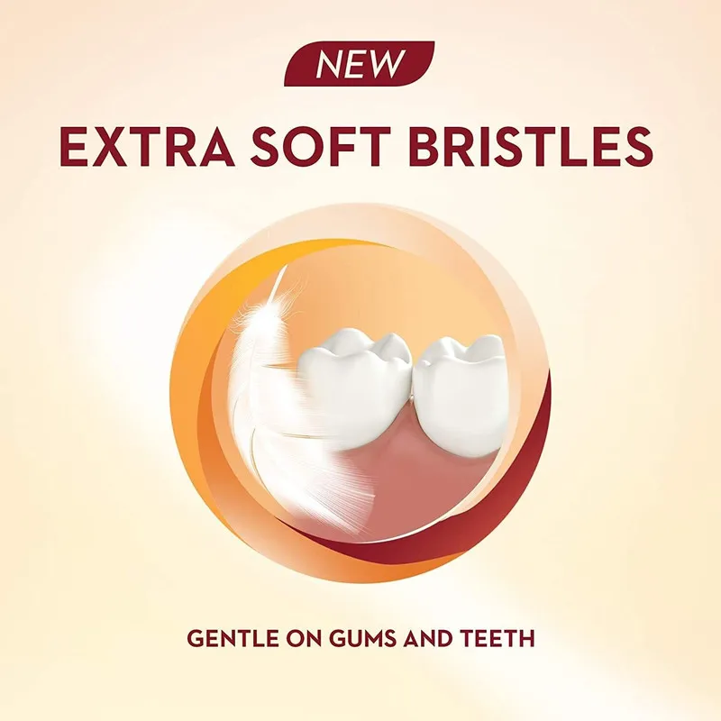 مسواک اورال-بی مدل CRISSCROSS GUM CARE WITH CLOVE با برس نرم مجموعه 4 عددی - تصویر 4