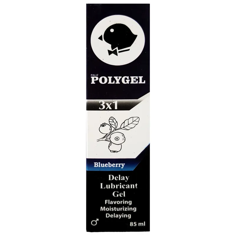 ژل تقویت جنسی پلی ژل مدل Blueberry وزن 85 گرم - تصویر 2