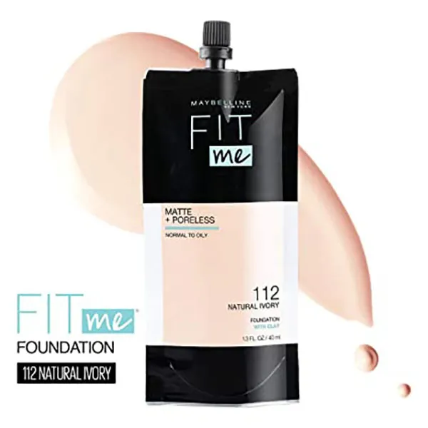 کرم پودر میبلین مدل fit me شماره 112 حجم 40 میلی لیتر - تصویر 2