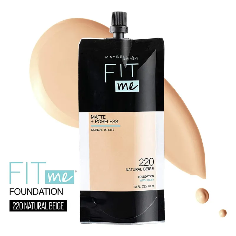 کرم پودر میبلین مدل fit me شماره 220 حجم 40 میلی لیتر - تصویر 2