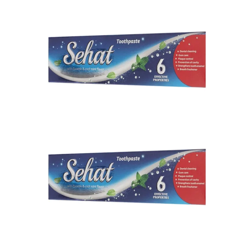 خمیر دندان صحت مدل 6 کاره وزن 120 گرم بسته 2 عددی - تصویر 3