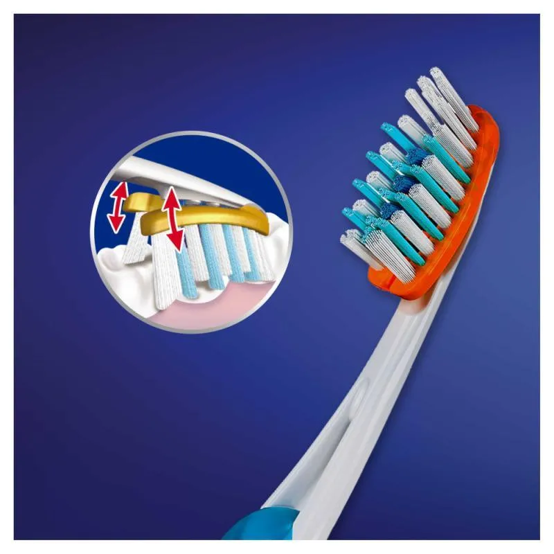 مسواک اورال-بی سری Pro-Expert Premium مدل Pro-Flex با برس متوسط بسته 2 عددی - تصویر 2