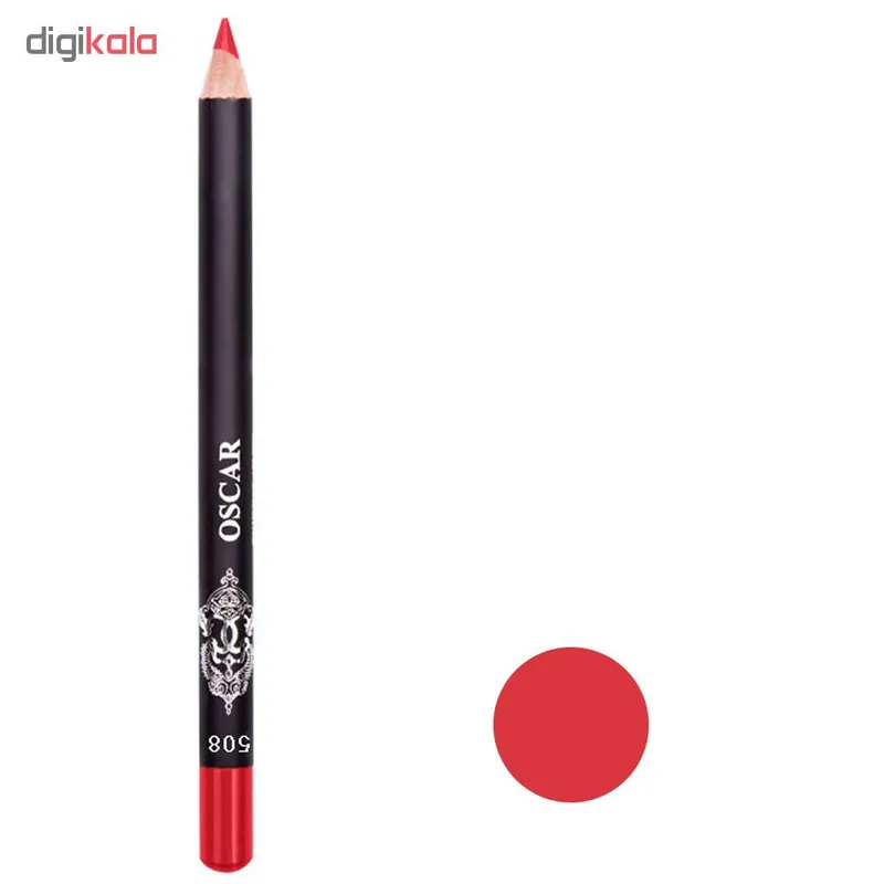 مداد لب اسکار مدل Waterproof Lipliner شماره 508 - تصویر 2
