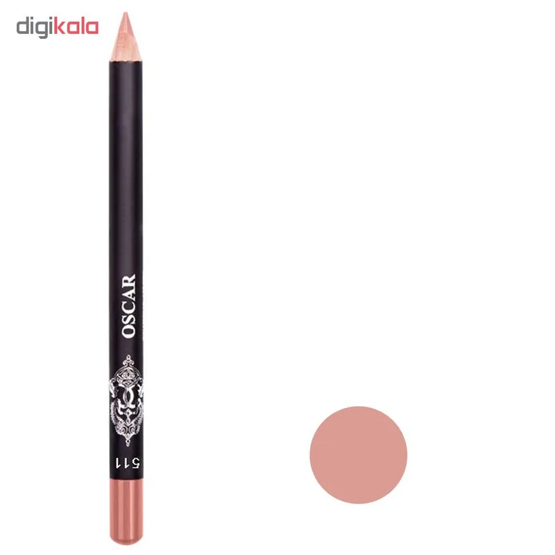 مداد لب اسکار مدل Waterproof Lipliner شماره 511 - تصویر 2