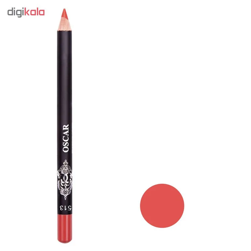 مداد لب اسکار مدل Waterproof Lipliner شماره 513 - تصویر 2