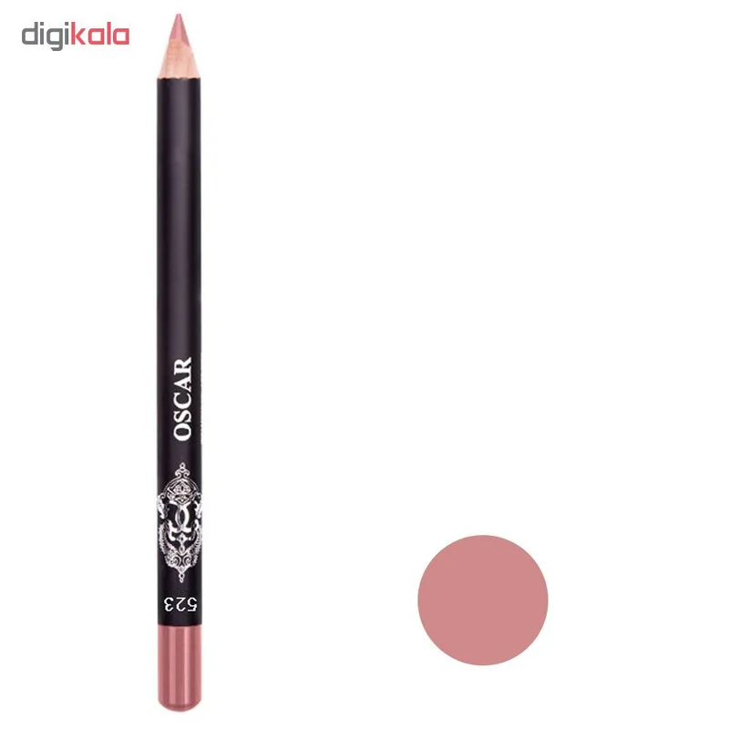 مداد لب اسکار مدل Waterproof Lipliner شماره 523 - تصویر 2
