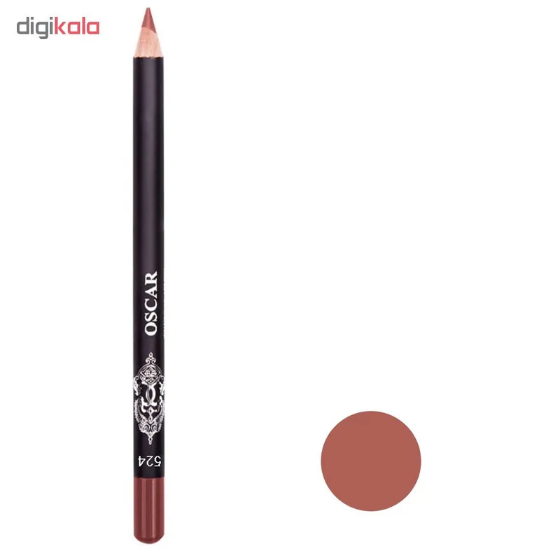 مداد لب اسکار مدل Waterproof Lipliner شماره 524 - تصویر 2