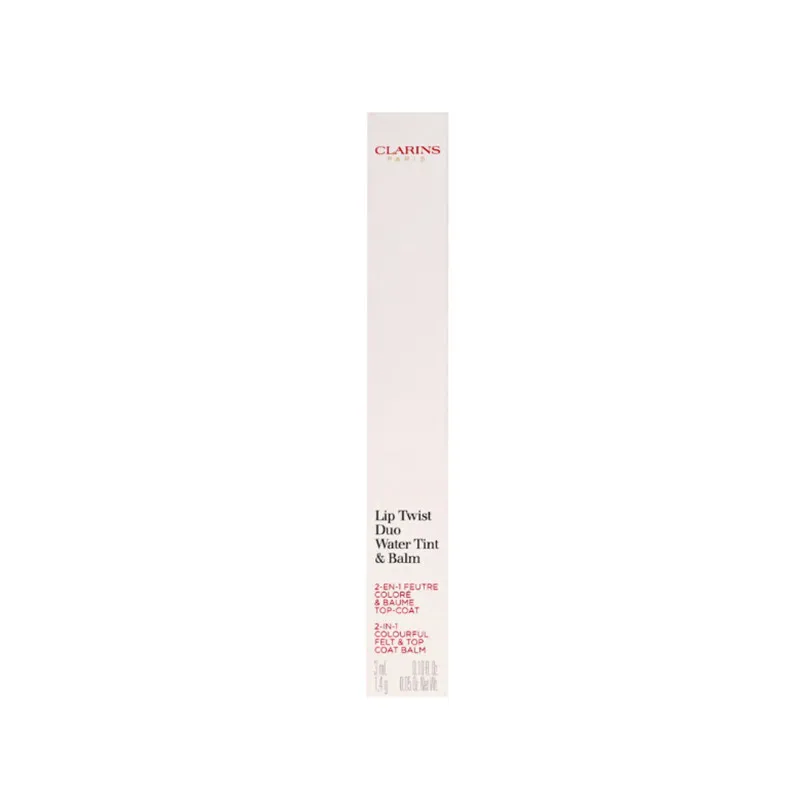 تینت لب کلارنس مدل lip twist duo water شماره 01 - تصویر 2